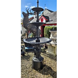 Cast Iron Swan Fountain